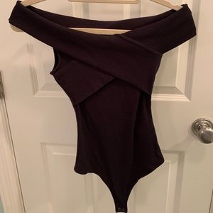 Abercrombie & Fitch Off the Shoulder Bodysuit